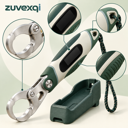 zuvexqi GripSense Digital Fish Lip Gripper & Scale — design details