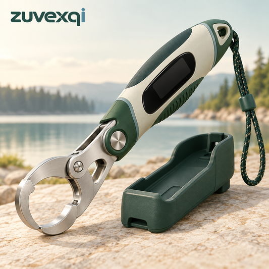 zuvexqi GripSense Digital Fish Lip Gripper & Scale — main product view