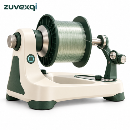zuvexqi LineForge Electric Fishing Line Spooling Station — white background